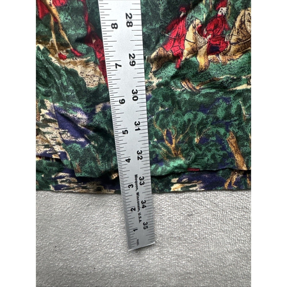 Vintage‎ Lanz Originals Women's Skirt Set 10 Forest Green Maxi Pleated Country - Picture 13 of 16